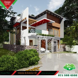 4 Bed Room House Plan Sri Lanka