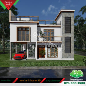 4 bed room house plan