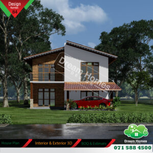 4 bed room house plan